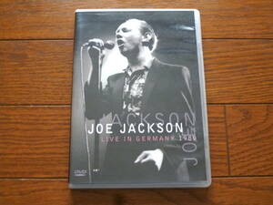 DVD JOE JACKSON LIVE IN GERMANY 1980