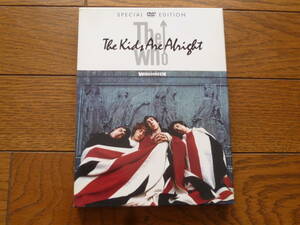 DVD THE WHO THE KIDS ARE ALRIGHT SPECIAL EDITION ザ・フー　キッズ・アー・オールライト　完全版　2枚組
