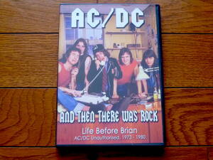 DVD AC/DC　AND THEN THERE WAS ROCK