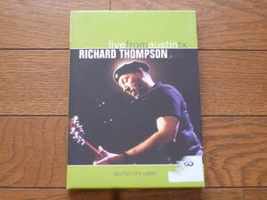 DVD RICHARD THOMPSON LIVE FROM AUSTIN TX