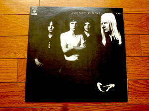 LP JOHNNY WINTER AND ジョニー・ウィンター