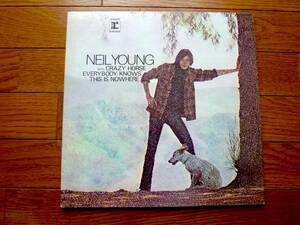 LP NEIL YOUNG WITH CRAZY HORSE / EVERYBODY KNOWS THIS IS NOWHERE ニール・ヤング