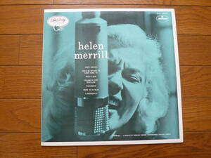 LP ヘレン・メリル　ウィズ クリフォード・ブラウン　HELEN MERRILL 