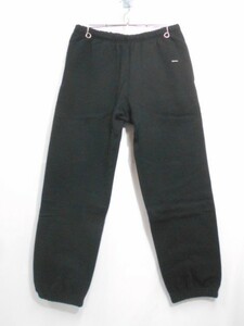 71 送80サ 0124$D08 Supreme シュプリーム 21SS Small Box Sweatpant スモールボックスロゴ スウェットパンツ Black サイズS 未使用