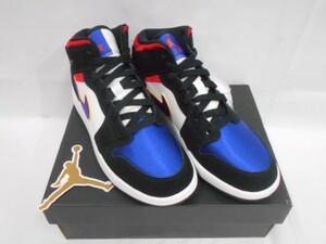 77 送80サ 0116$D06 NIKE ナイキ AIR JORDAN 1 MID SE GS BQ6931-005 23.5cm 未使用