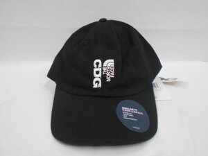 74 送60サ 0122$D06 COMME des GARCONS CDG × THE NORTHFACE コムデギャルソン ノースフェイス 23AW Norm Hat キャップ ブラック 未使用