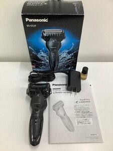 Panasonic リニアシェーバー ラムダッシュ 電気シェーバー ES-ST2T 掃除ブラシ無 動作確認済 バッテリー現状 実用未チェック ACBF 中古品