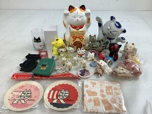 ネコグッズ まとめ 招き猫 他 ACBF 中古品