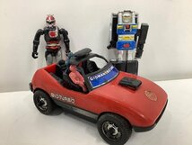 レトロ バンダイ 超電子バイオマン マシンロボ パトカーロボ 当時物 他 ACBF ジャンク品_画像1