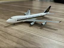 Jet-x シンガポール航空　BOEING 747-400F 1/400._画像2