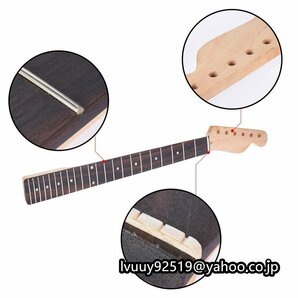 エレキギターネック ギターパーツ TLテレタイプネック ローズウッド指板 左手用の画像5