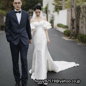 お買得ベールグローブ付　ウエディングドレス カラードレス　結婚式　披露宴　演奏会　発表会　ステージ衣装