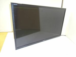 ⑤SHARP 15年　32V型 液晶テレビLC-32BH11　壁掛用　パーツ不足　台、金具、リモコン無し