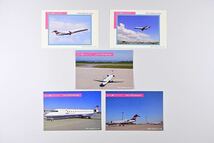 IBEX アイベックスエアラインズ CRJ700 ポストカード 5枚 _画像1