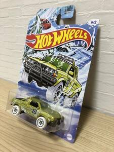 ホットウィール ミニカー HW スバル ブラット 黄色系 日本車 HOTWHEELS SUBARU BRAT