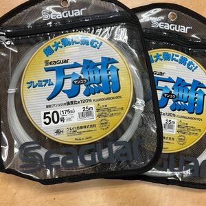 ☆新品未使用☆送料無料☆プレミアム万鮪　50号　175lb ２つセット