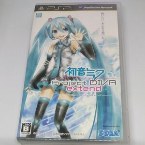 (出品復活ｾｰﾙ)【PSP】 初音ミク -Project DIVA - extend稼働確認画面あり