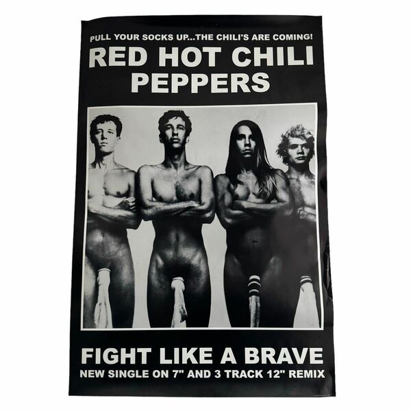red hot chili peppers pull your socks up レッドホットチリペッパーズ ポスター スウェーデン