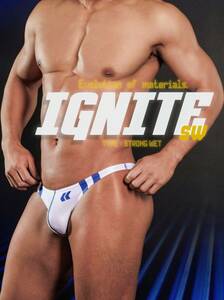 EGDE エッジ【IGNITE SW スーパーローライズ ビキニ】ホワイト/S