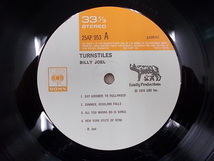 ●本人直筆サイン入り/BILLY JOEL ビリー ジョエル/ TURNSTILES ニューヨーク物語/LP_画像5