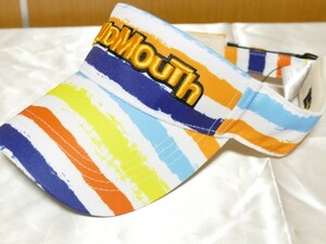 SLM31★春夏★LOUDMOUTH★ラウドマウス★総柄ツイル サンバイザー★Malibu Beach