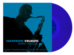 未開封限定ブルーカラー ソニー・ロリンズ Saxophone Colossus HQ180g重量盤LPレコード Sonny Rollins Max Roach Tommy Flanaganサキコロ