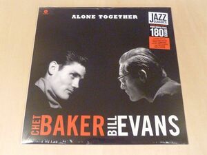 未開封 チェット・ベイカー&ビル・エヴァンス Alone Together 限定リマスター180g重量盤LPボーナス1曲追加Chet Baker Bill Evans Zoot Sims