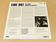 未開封 デイヴ・ブルーベック Time Out 限定リマスター180g重量盤LPボーナス1曲追加 The Dave Brubeck Quartet Take Five 5 Paul Desmond _画像2