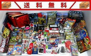 #678/送料無料/【福袋】「アメコミ・洋画」グッズまとめ売り大量/MARVEL・バットマン・スポーン・スパイダーマン他/フィギュア・冊子など