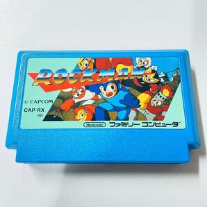 良品 FC ファミコン ソフト ロックマン 箱説付 起動確認済の画像2