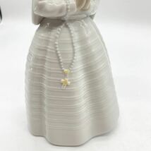 2312F24 LLADRO NAO 0236 リヤドロ 陶器人形 少女のお祈り 置物 インテリア フィギュリン _画像3