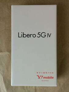 【新品・未開封】Libero 5G IV A302ZT ブラック SIMフリー 128GB ワイモバイル【一括購入・残債なし】