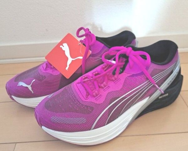 新品 PUMA NITRO プーマ ニトロ ランニングシューズ 25cm マラソン