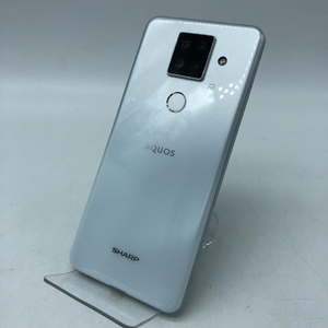 【中古】【ra】SHARP AQUOS sense4 plus SH-M16 ホワイト SIMフリー android スマートフォン