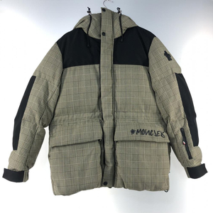 【中古】MONCLER GIOBERNEY GIUBBOTTO 3 モンクレール グルノーブル ダウンジャケット 千鳥格子[240019410823]