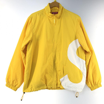 【中古】Supreme 19SS S Logo Track Jacket Yellow トラックジャケット S シュプリーム[240019414511]_画像1
