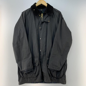 【中古】状態難)Barbour BEAUFORT JACKET 38 ブラック A145 オイルドジャケット バブアー[240019424646]