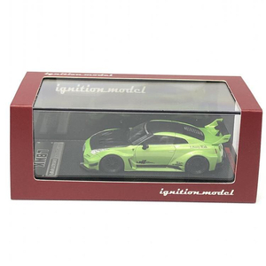 【中古】S)1/64 イグニッションモデル LB-Silhouette WORKS GT Nissan 35GT-RR Green Metallic[249008219802]