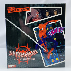 【中古】未開)千値錬 スパイダーマン SVアクション ピーター・B・パーカー/スパイダーマン デラックス版 アクションフィギュア[24001943462