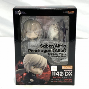 【中古】未開)GSC ねんどろいど Fate/GrandOrder セイバー/アルトリア・ペンドラゴン〔オルタ〕 新宿Ver.&キュイラッシェ・ノワール