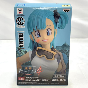 【中古】開封)BANPRESTO ドラゴンボール ブルマ SCultures BIG 造形天下一武道会4 其ノ七 バンプレスト[240019437985]