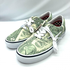 【中古】Supreme×VANS 23SS Skate Era Dollar Era 27.5cm シュプリーム バンズ ダラービルグリーン [240019441286]