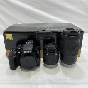 【中古】Nikon D3500 ダブルズームキット デジタル一眼レフカメラ 2018年[240066130700]