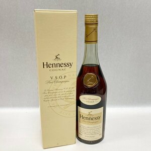 YA1 未開栓 Hennessy ヘネシー VSOP ファインシャンパーニュ グリーンボトル スリムボトル コニャック ブランデー 700ml 40％