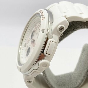 TO1 カシオ CASIO Baby-G 5257 BGA-150EF デジアナ ホワイト文字盤 クォーツ腕時計の画像2