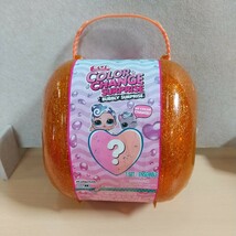 y010907t LOL Surprise エル オー エル サプライズ Bubbly Surprise バブリー サプライズ カラーチェンジ 専用ドール＆ペット付き オレンジ_画像5