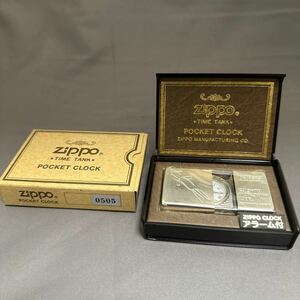 森高千里 ZIPPO TIME TANK POCKET CLOCK シリアルナンバー 0505 (ゴーゴー) 未使用品