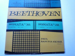 SC91 米WM盤LP ベートーヴェン/ピアノ・ソナタ28、30番 スコダ 初出