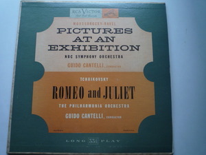 SD72 米RCA盤LP ムソルグスキー=ラヴェル/展覧会の絵 カンテルリ/NBCSO 初期イラスト