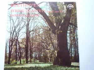 SE54 チェコSUPRAPHON盤LP ベートーヴェン/弦楽四重奏曲1、11番 スメタナ四重奏団